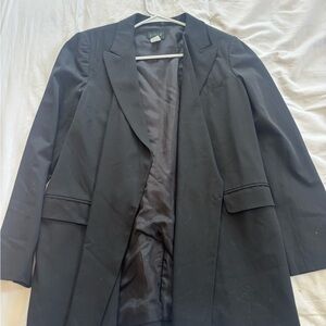J. Crew Classic Black Wool Blazer